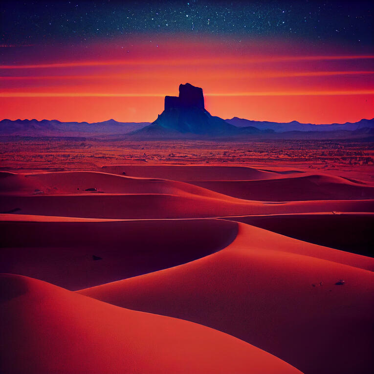 Bear Market Blues (Desert Sunset)